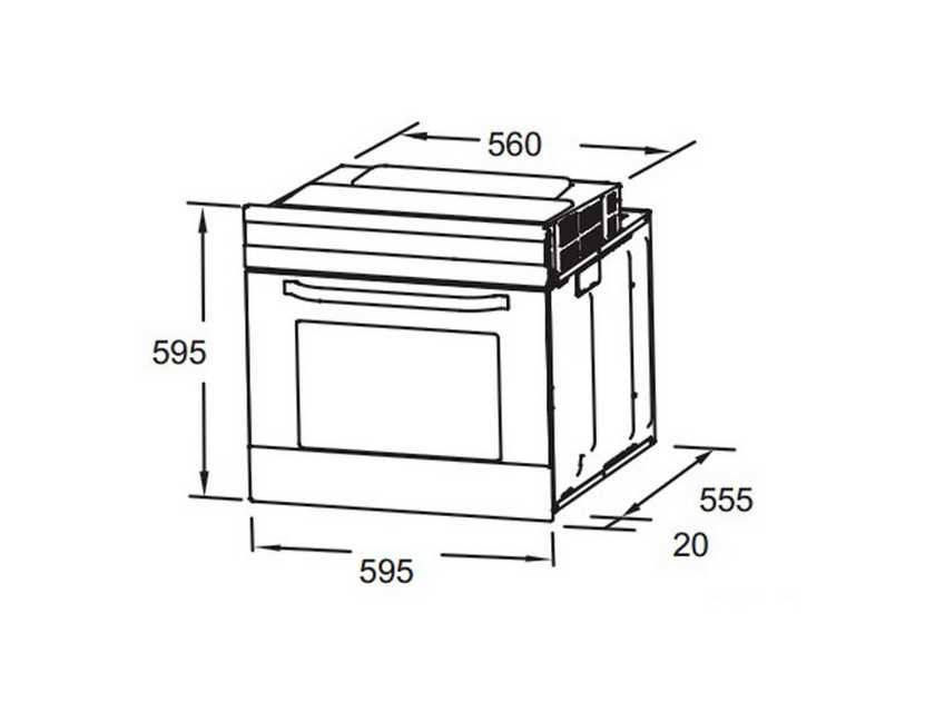 Духовой шкаф midea mo90170tcgb